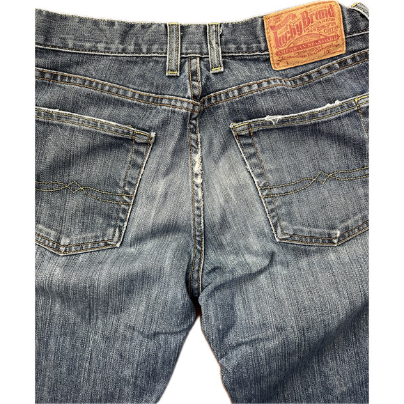 Lucky Jeans Classic Rider Jean blue denim regular inseam size 6/28 - Picture 3 of 6
